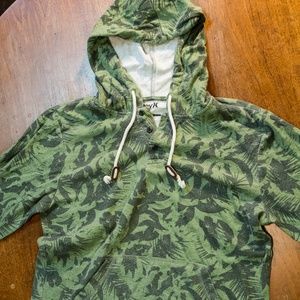 Hurley Tropical Hoodie Mens Medium
